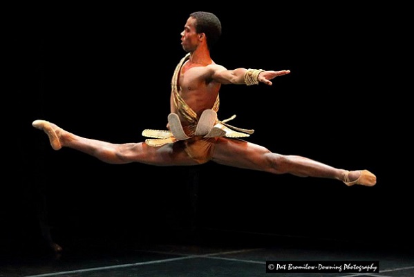     Javier Monier in a virtuoso performance of Diana and Acteon. Photo by Pat Bromilow-Downing