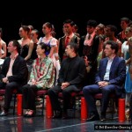 The panel of judges for the 4th South African International Ballet Competition were, seated from left, Dawn Weller, Ernst Meisner, Xin Lili, Julio Bocca, Oliver Matz and Melanie Person, along with the chair of the panel Hae Shik Kim (not shown).