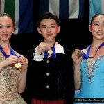 Young Chinese ballet stars-in-the-making, from left: Yu Hang (14 years old), Xu Jing Kun (13) and Fu Yi Yang (13).